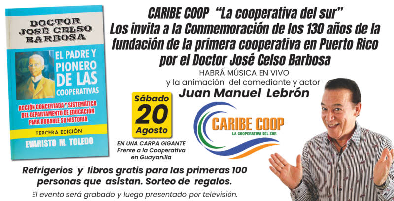 Presentan libro sobre aportación de Barbosa al cooperativismo puertirriqueño