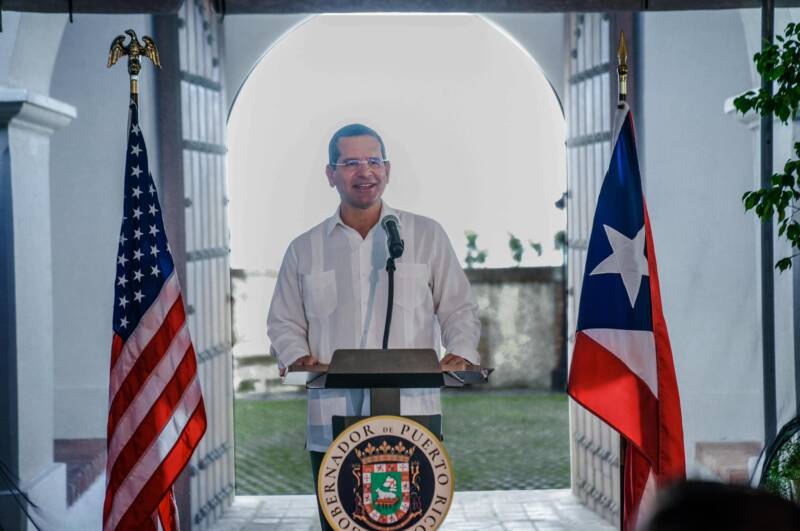 Gobernador de Puerto Rico Pedro Pierluisi.