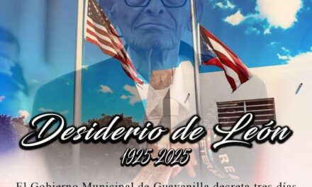 Alcalde de Guayanilla decreta tres días de duelo por el fallecimiento de Desiderio de León