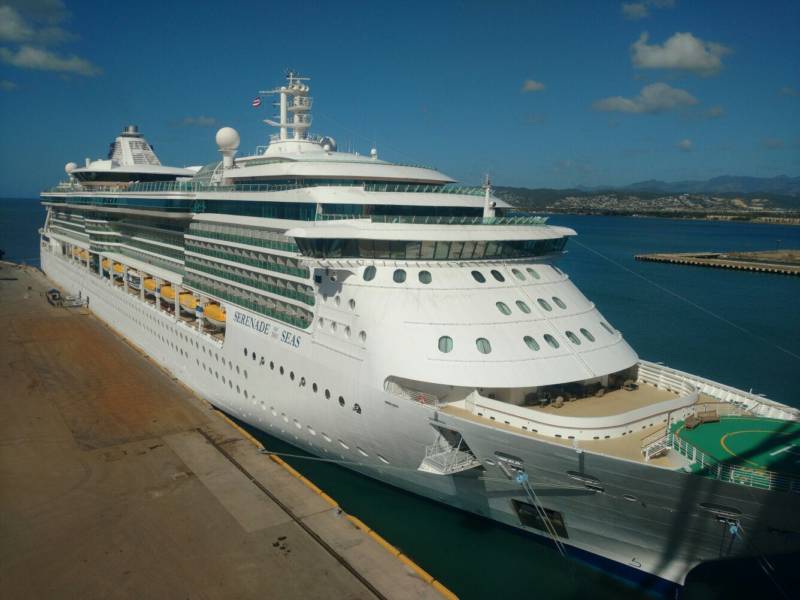 Inyección a la economía del sur con la llegada del crucero Serenade of the Seas al Puerto de Ponce