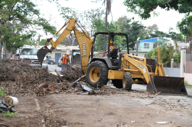 Municipio de Ponce y Cuerpo de Ingenieros culminan labores de recogido de escombros