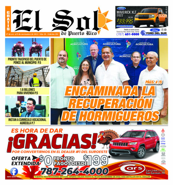 Periódico El Sol De Puerto Rico – El Periódico Regional Más Importante ...