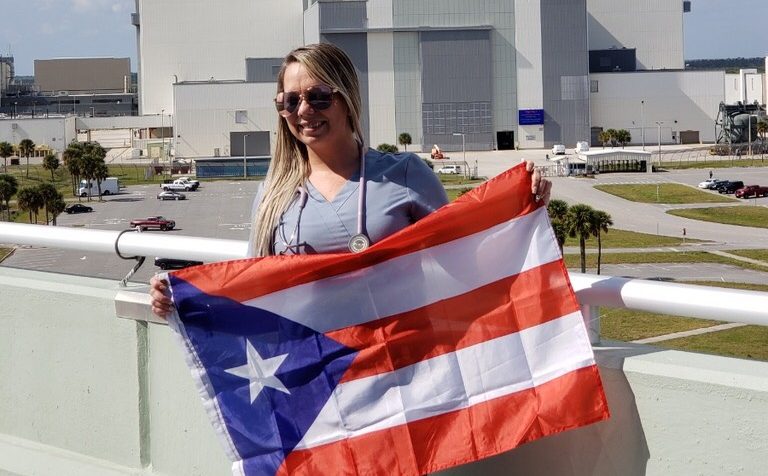 Llegó a la luna sin cohete, primera boricua en clínica de salud de la NASA