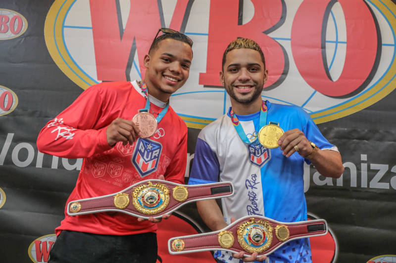 OMB reconoce a los medallistas de boxeo panamericano Oscar Collazo y Yankiel Rivera