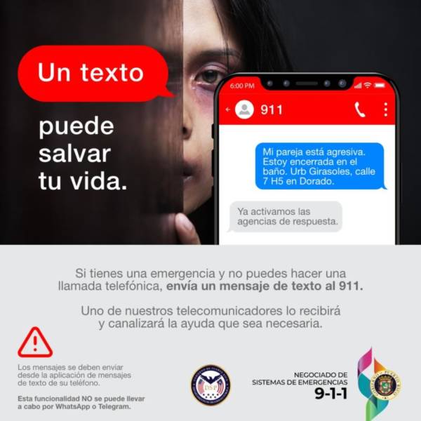 Negociado del Sistema de Emergencia 9-1-1 anuncia campaña educativa enfocada en las víctimas de violencia de género y la comunidad sorda