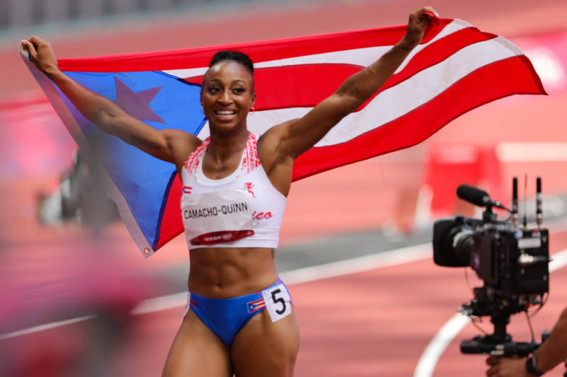 Jasmine Camacho-Quinn se retira del Campeonato Mundial por lesión en el pie