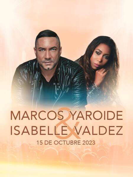 Marcos Yaroide e Isabelle Valdez