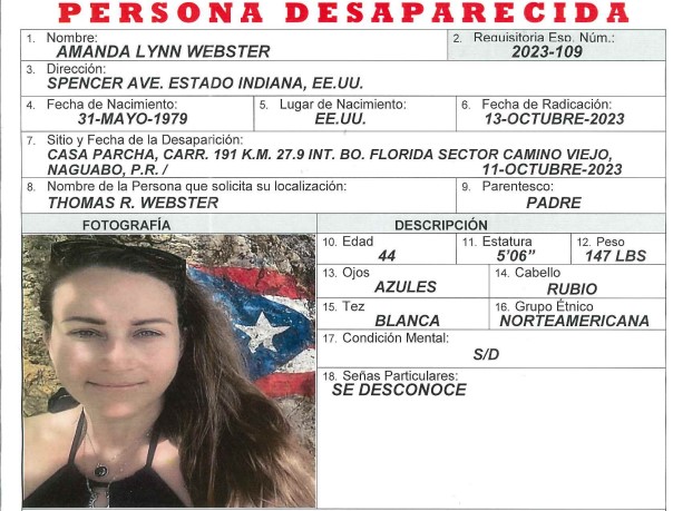 Activan Alerta Ashanti para dar con paradero de turista desaparecida en Naguabo