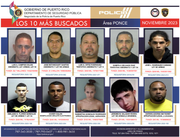 Los Más Buscados de Ponce