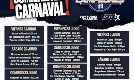 Listo el calendario del Carnaval de Campeones del Béisbol Doble A