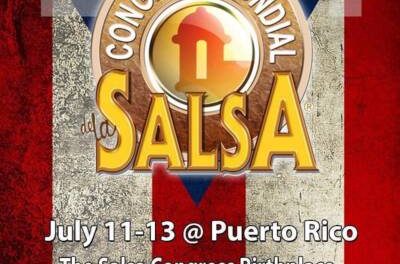 A escena el Congreso Mundial de Salsa de Ponce