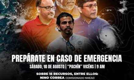 Celebrarán conversatorio “Prepárate en caso de emergencia” en Ponce