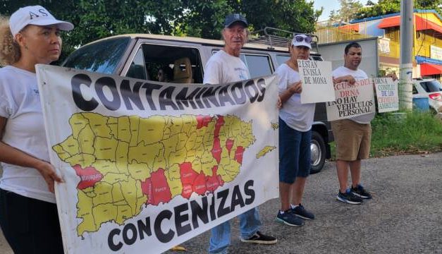 Realizan protesta por supuestos crímenes ambientales en Ranchos Guayama de Salinas