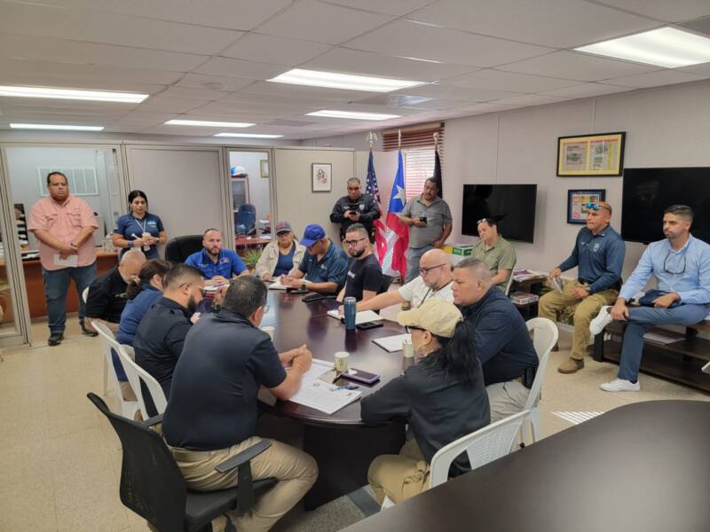 REUNIÓN DEL COE DE YAUCO