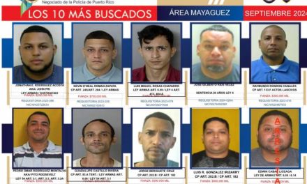 Arresto de uno de los 10 mas buscados del área de Mayagüez 