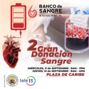 Gran donación de Sangre Ponce