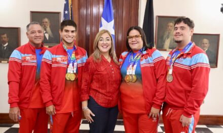 Sifre recibe a medallistas ponceños en Olimpiadas Especiales