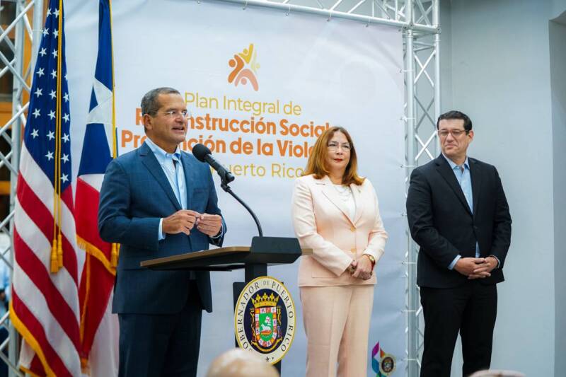 Pierluisi Anuncia 40 Entidades para Prevención de Violencia