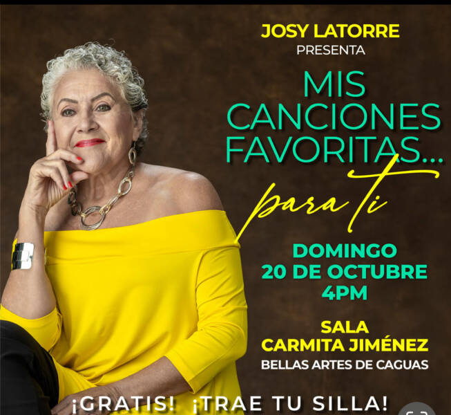 Josy Latorre Canta sus “Canciones Favoritas”