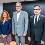 Thomas Rivera Schatz Recibe a Líderes Parlamentarios de Quebec y El Salvador