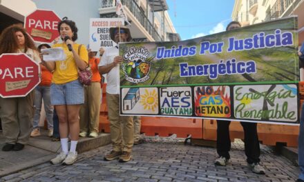 Marchan exigiendo justicia energética y cancelación de contratos