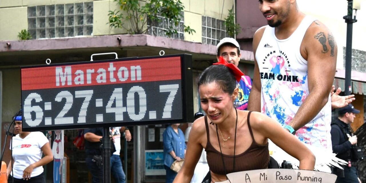 Los límites son solo una ilusión: Melanie Valdés completa dos maratones en un día