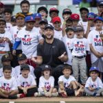 Giancarlo Stanton lidera evento MLB PLAYBALL en el Estadio Hiram Bithorn