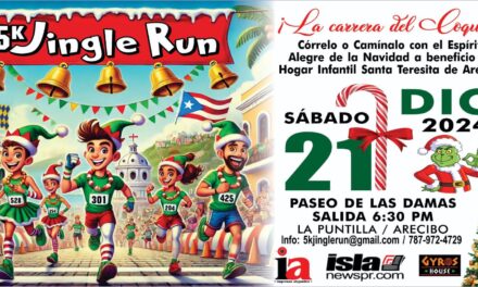 Celebran en Arecibo el 5k Jingle Run: La carrera del Coquito