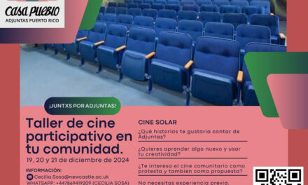 Universidad de Newcastle y Casa Pueblo ofrecen Taller de Cine Participativo Comunitario en Adjuntas