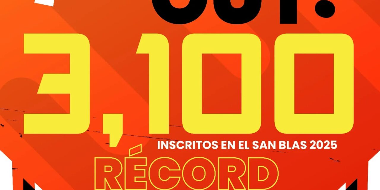 Histórico el cierre temprano de inscripciones del Maratón San Blas 2025