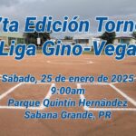 Sabana Grande inicia la 57ª edición del Torneo de la Liga Gino-Vega este sábado