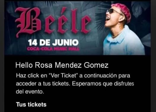 Aumentan los casos de fraude en la venta de boletos para conciertos en redes sociales