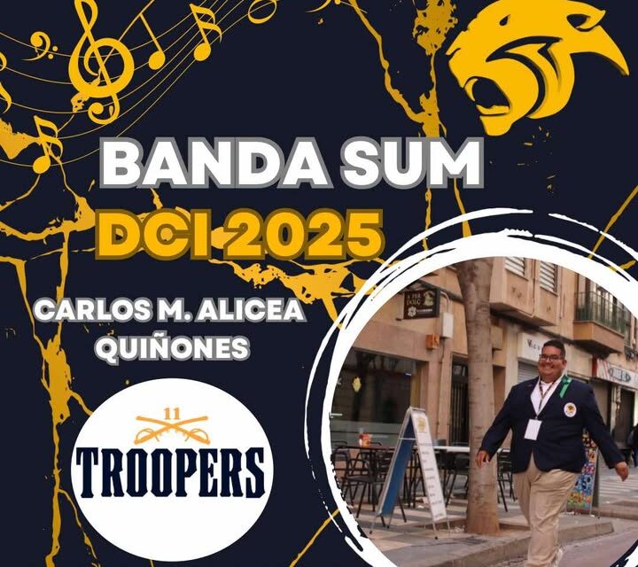 Talentos de Banda SUM representarán a Puerto Rico y Latinoamérica en competencias internacionales de Marching Band