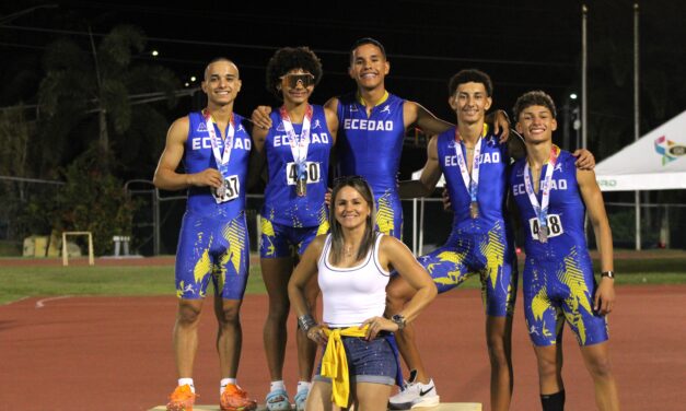Velocistas del Albergue Olímpico se destacan en el Campeonato Nacional Juvenil de Atletismo