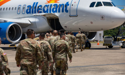 La Guardia Nacional de Puerto Rico despide a la Compañía 755 de Policías Militares en misión federal hacia Honduras