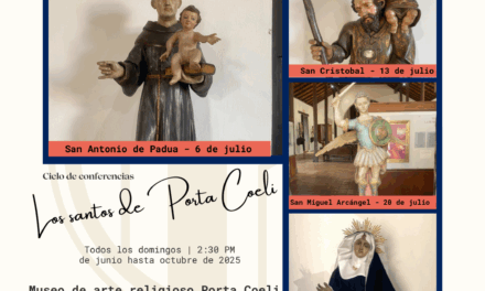 Porta Coeli presenta ciclo de charlas sobre santos en el arte religioso