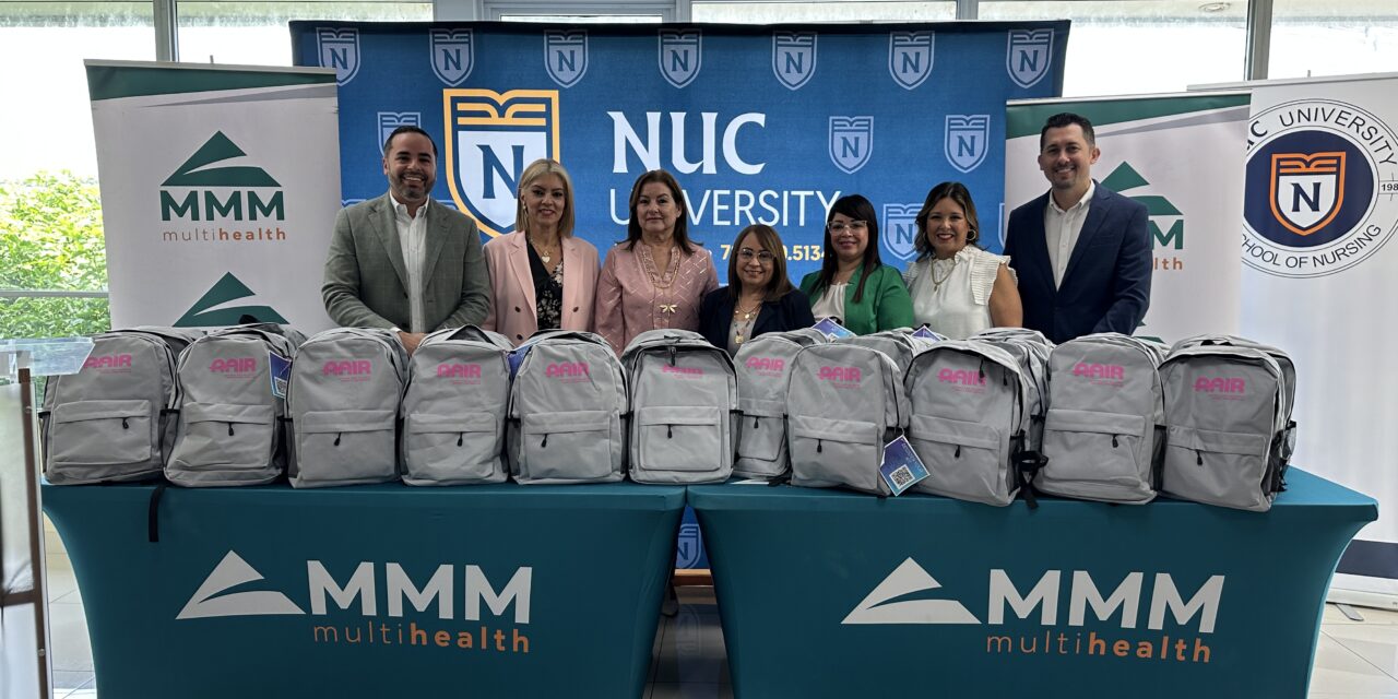 NUC University Recibe Donativo para Manejo del Asma Infantil