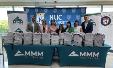 NUC University Recibe Donativo para Manejo del Asma Infantil