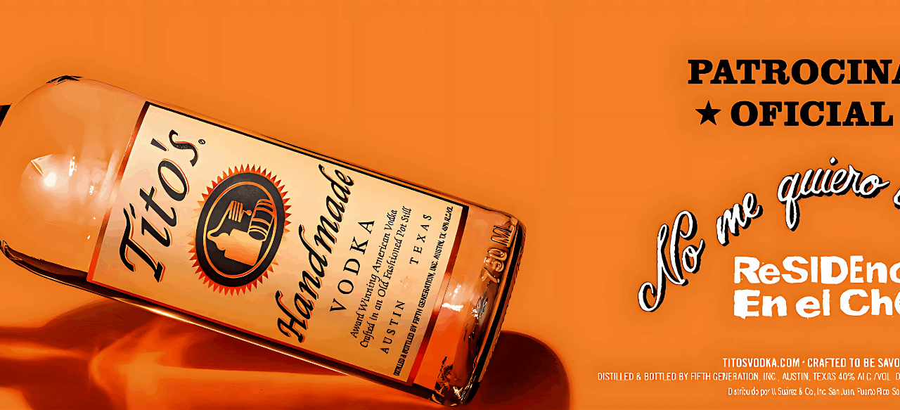 Tito’s Handmade Vodka se Convierte en un Patrocinador Oficial  de la Residencia de Bad Bunny, No Me Quiero Ir De Aquí en Puerto Rico