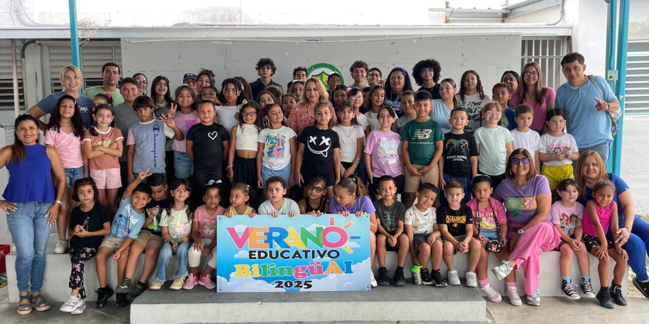 Diversión y valores: Niñez guayanillense se luce en los Goofy Games del Campamento BilingüAI 2025