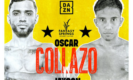 Óscar “El Pupilo” Collazo se prepara para defender sus títulos en California