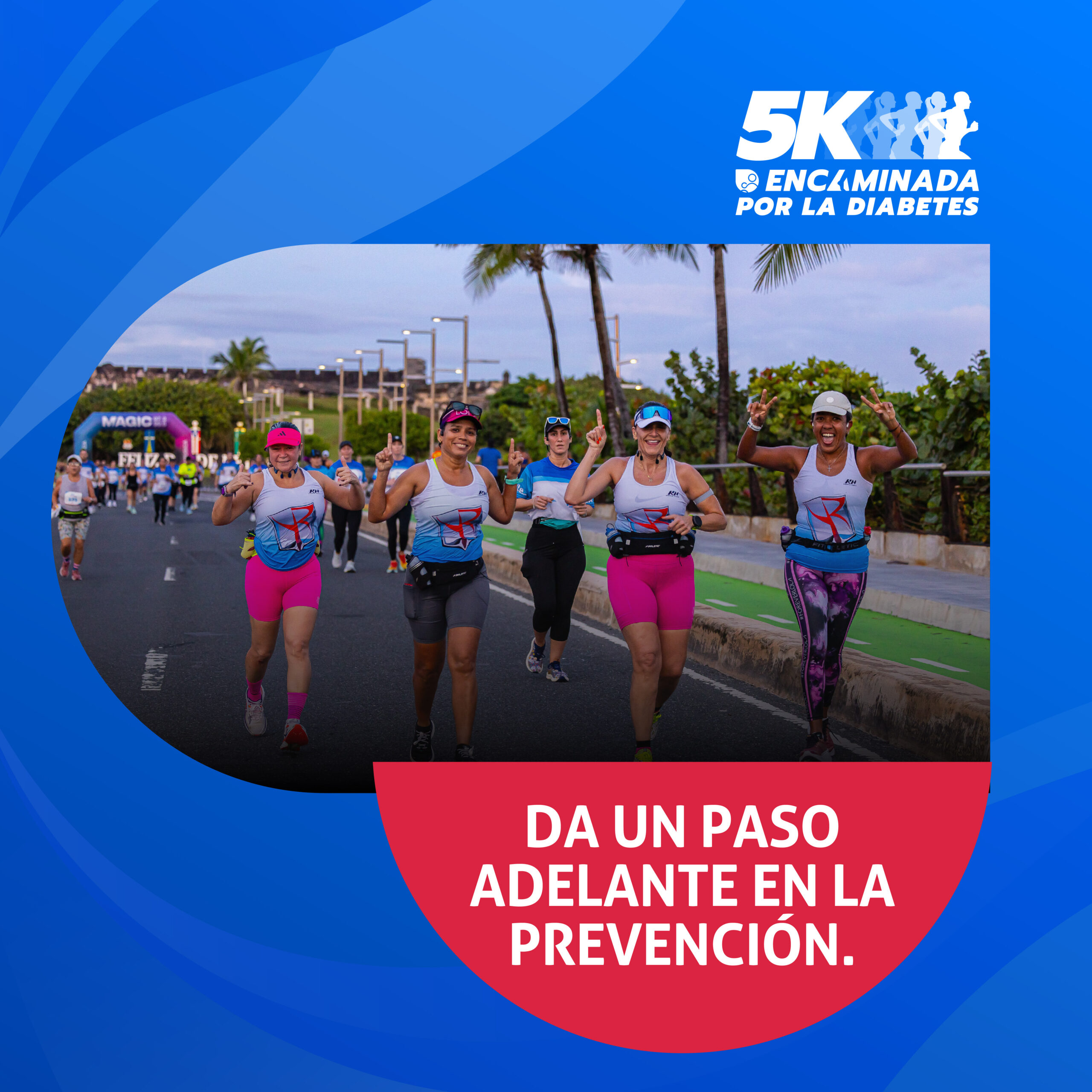 Abren inscripciones para el Encaminada 5K por la Diabetes 2025