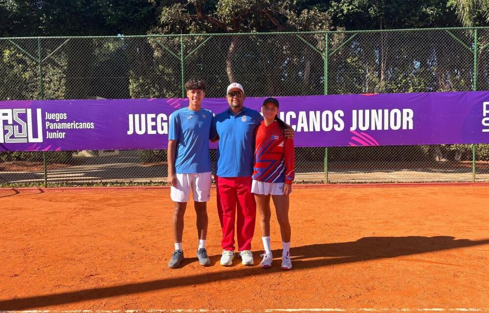 Yannik Álvarez y Aurora Lugo a la cancha hoy en los Panamericanos Junior