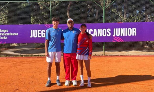 Yannik Álvarez y Aurora Lugo a la cancha hoy en los Panamericanos Junior