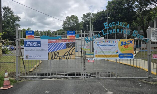 Brigadas del DRNA acondicionan escuelas en San Juan, Aguada, Cabo Rojo, Mayagüez  y Utuado