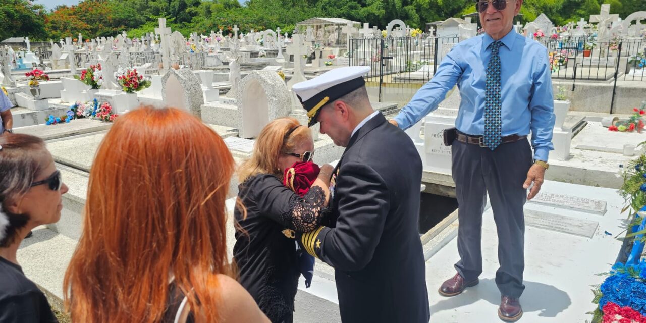 Yauco despide con honores militares al Sargento Elmer Rey Román Lugo