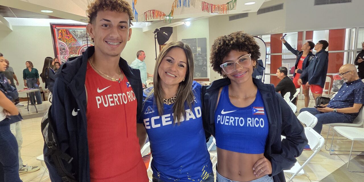 Jóvenes atletas del Albergue Olimpico rumbo al Campeonato Panamericano U20 en Colombia