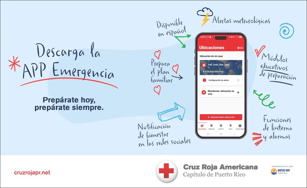 Cruz Roja atendió más de 500 desastres en la isla y llama a prepararse ante la temporada alta de huracanes