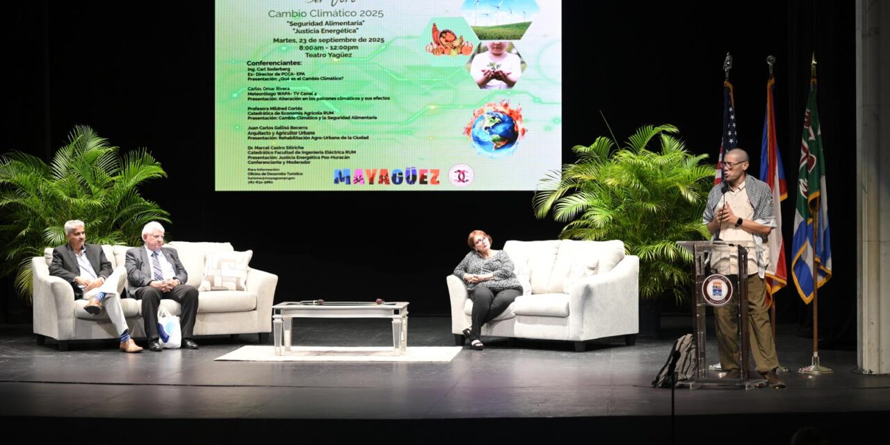 Ciudad de Mayagüez reunió a expertos en el Tercer Foro  de Cambio Climático 2025