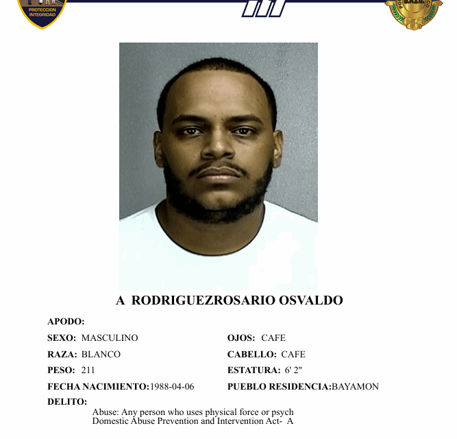 Arrestan a hombre en Bayamón por presunto caso de violencia de género